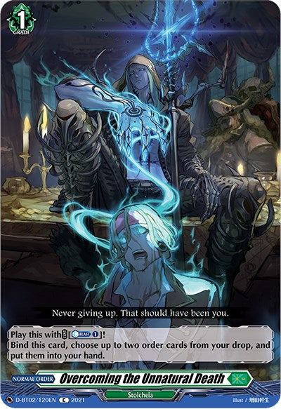 Overcoming the Unnatural Death (D-BT02/120EN) [A Brush with the Legends] | Pegasus Games WI