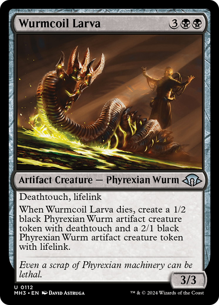 Wurmcoil Larva [Modern Horizons 3] | Pegasus Games WI