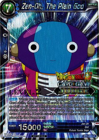 Zen-Oh, The Plain God (Level 2) (BT2-060) [Judge Promotion Cards] | Pegasus Games WI