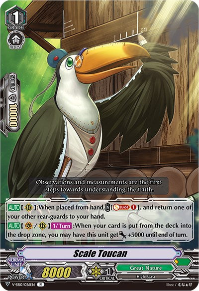 Scale Toucan (V-EB10/026EN) [The Mysterious Fortune] | Pegasus Games WI