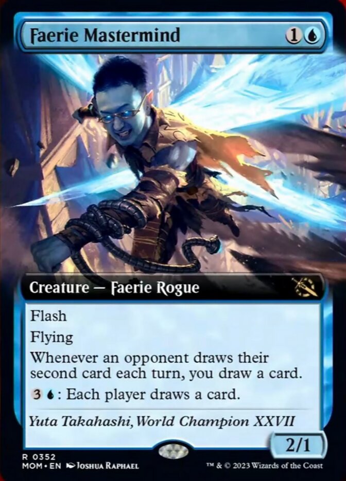 Faerie Mastermind (Extended Art) [March of the Machine] | Pegasus Games WI