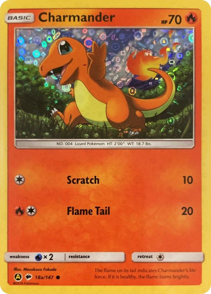 Charmander (18a/147) (General Mills Cereal Foil) [Alternate Art Promos] | Pegasus Games WI