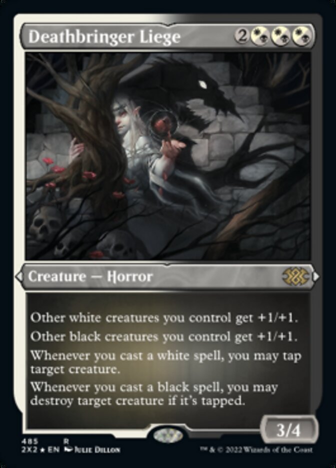 Deathbringer Liege (Foil Etched) [Double Masters 2022] | Pegasus Games WI