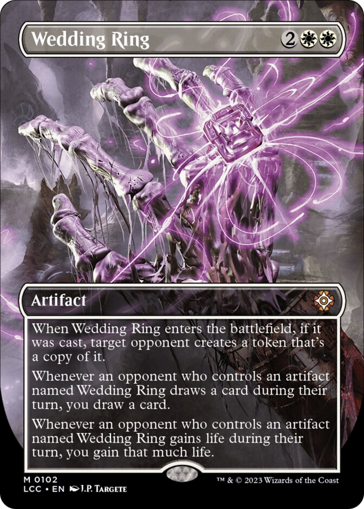 Wedding Ring (Borderless) [The Lost Caverns of Ixalan Commander] | Pegasus Games WI