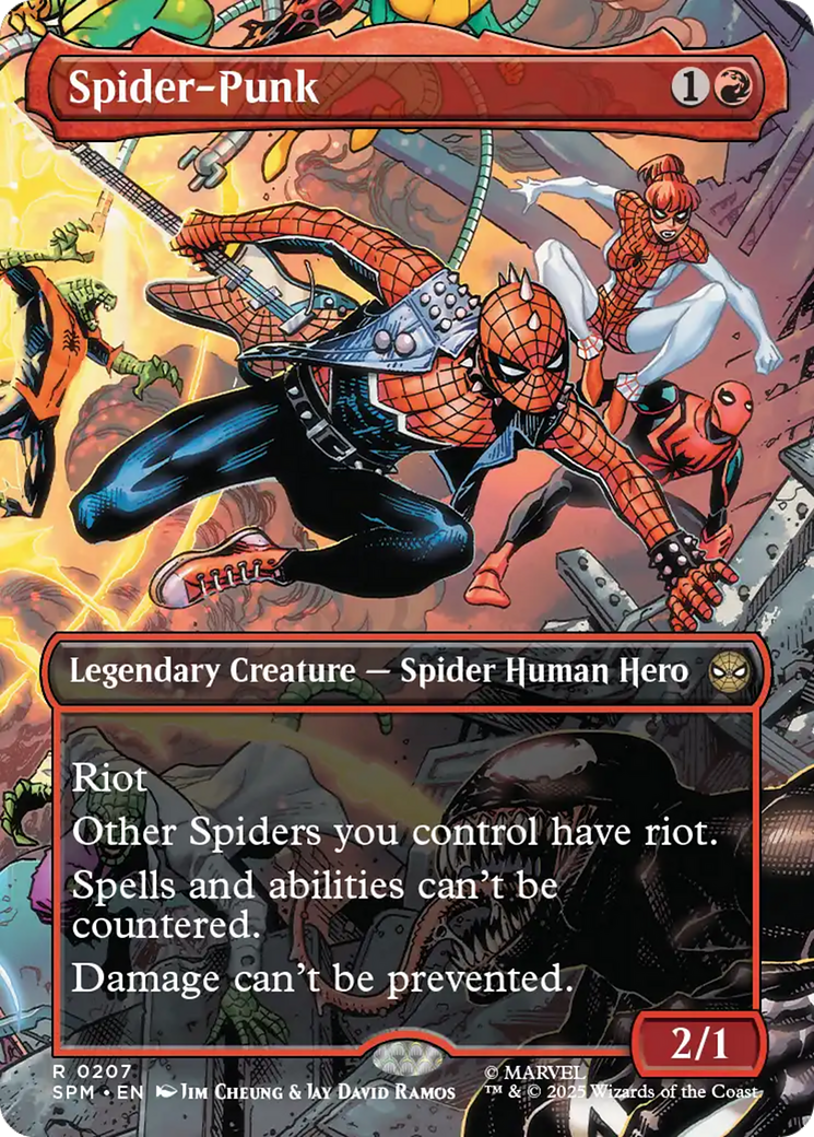 Spider-Punk (0207) (Borderless) [Marvel's Spider-Man] | Pegasus Games WI