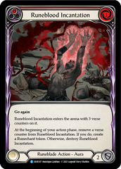 Runeblood Incantation (Red) [EVR107] (Everfest)  1st Edition Rainbow Foil | Pegasus Games WI