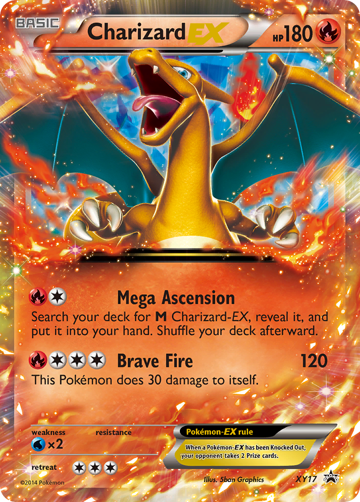 Charizard EX (XY17) [XY: Black Star Promos] | Pegasus Games WI