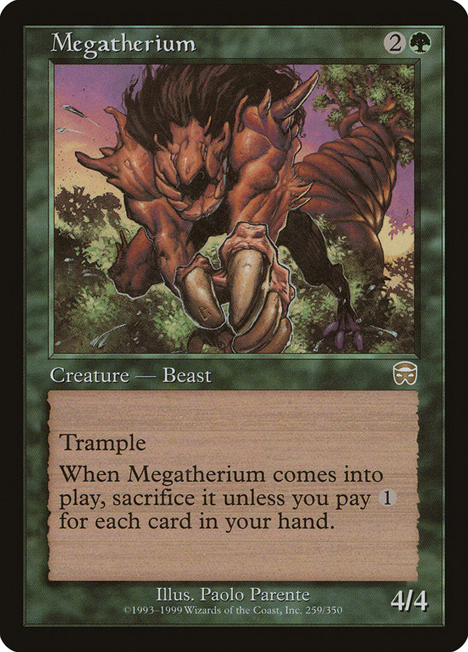 Megatherium [Mercadian Masques] | Pegasus Games WI