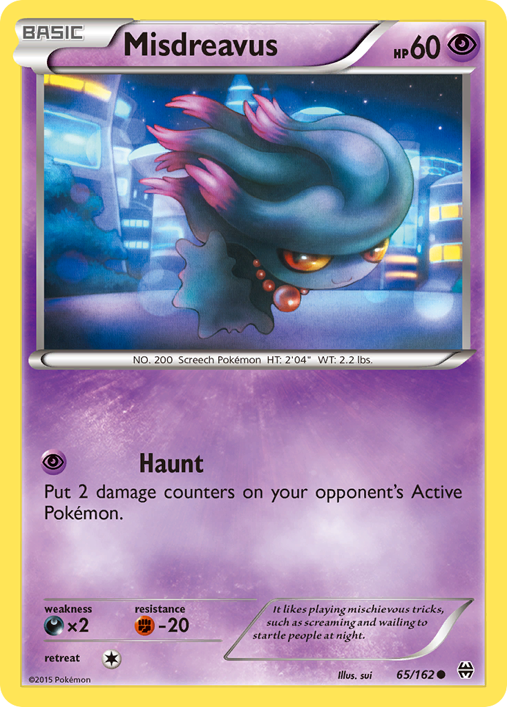 Misdreavus (65/162) [XY: BREAKthrough] | Pegasus Games WI