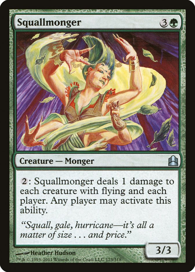 Squallmonger [Commander 2011] | Pegasus Games WI
