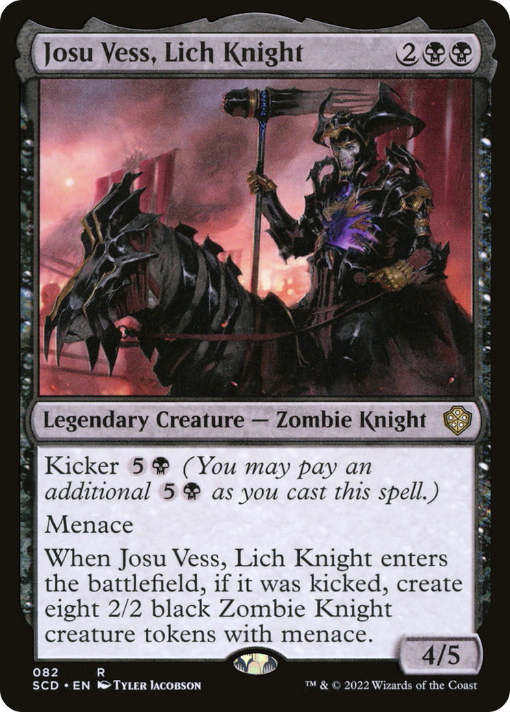 Josu Vess, Lich Knight [Starter Commander Decks] | Pegasus Games WI