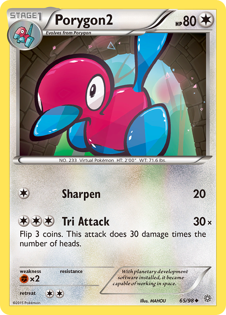 Porygon2 (65/98) [XY: Ancient Origins] | Pegasus Games WI
