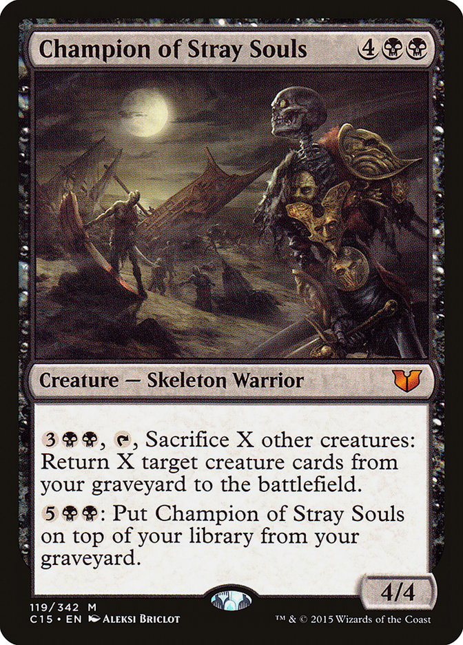 Champion of Stray Souls [Commander 2015] | Pegasus Games WI