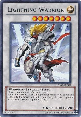 Lightning Warrior [TU07-EN007] Rare | Pegasus Games WI