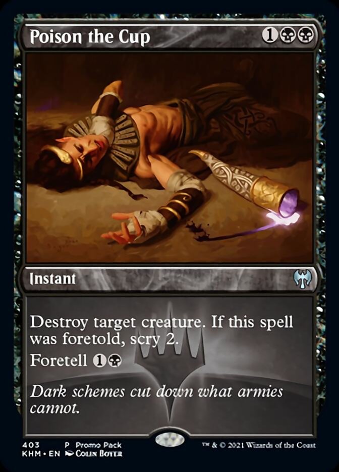 Poison the Cup (Promo Pack) [Kaldheim Promos] | Pegasus Games WI