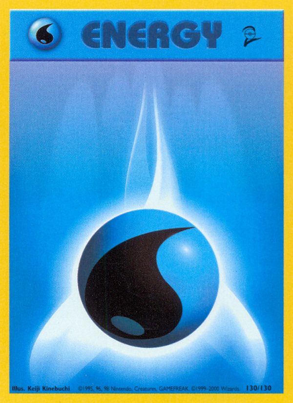 Water Energy (130/130) [Base Set 2] | Pegasus Games WI