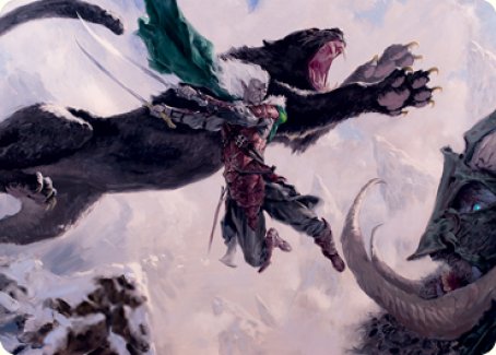 Drizzt Do'Urden Art Card [Dungeons & Dragons: Adventures in the Forgotten Realms Art Series] | Pegasus Games WI