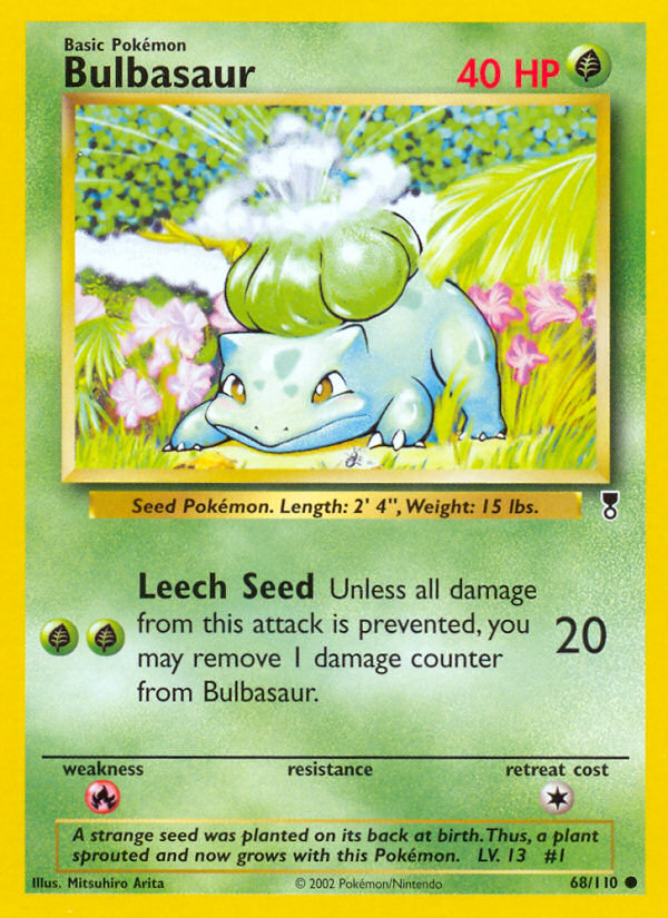 Bulbasaur (68/110) [Legendary Collection] | Pegasus Games WI