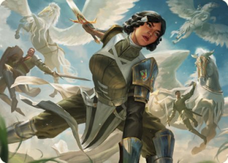 Resolute Reinforcements Art [Dominaria United Art Series] | Pegasus Games WI