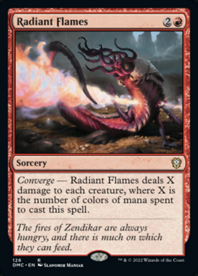 Radiant Flames [Dominaria United Commander] | Pegasus Games WI