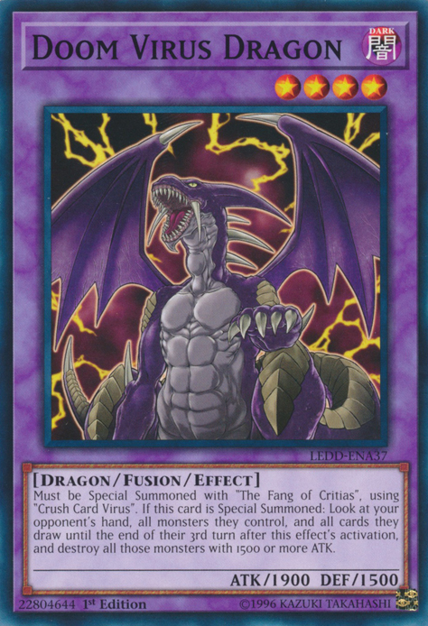 Doom Virus Dragon [LEDD-ENA37] Common | Pegasus Games WI