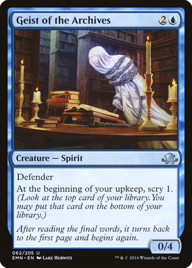 Geist of the Archives [Eldritch Moon] | Pegasus Games WI
