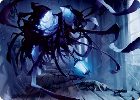 Spectral Adversary Art Card [Innistrad: Midnight Hunt Art Series] | Pegasus Games WI