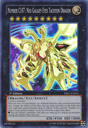 Number C107: Neo Galaxy-Eyes Tachyon Dragon (UTR) [PRIO-EN041] Ultimate Rare | Pegasus Games WI