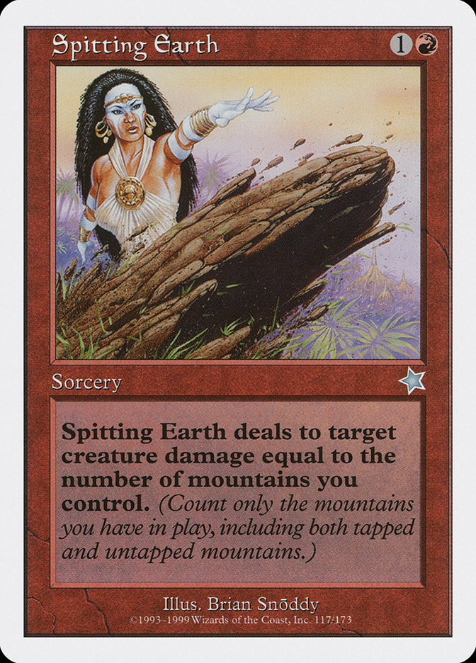 Spitting Earth [Starter 1999] | Pegasus Games WI