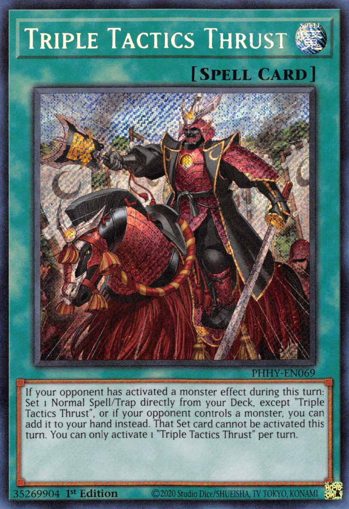 Triple Tactics Thrust [PHHY-EN069] Secret Rare | Pegasus Games WI