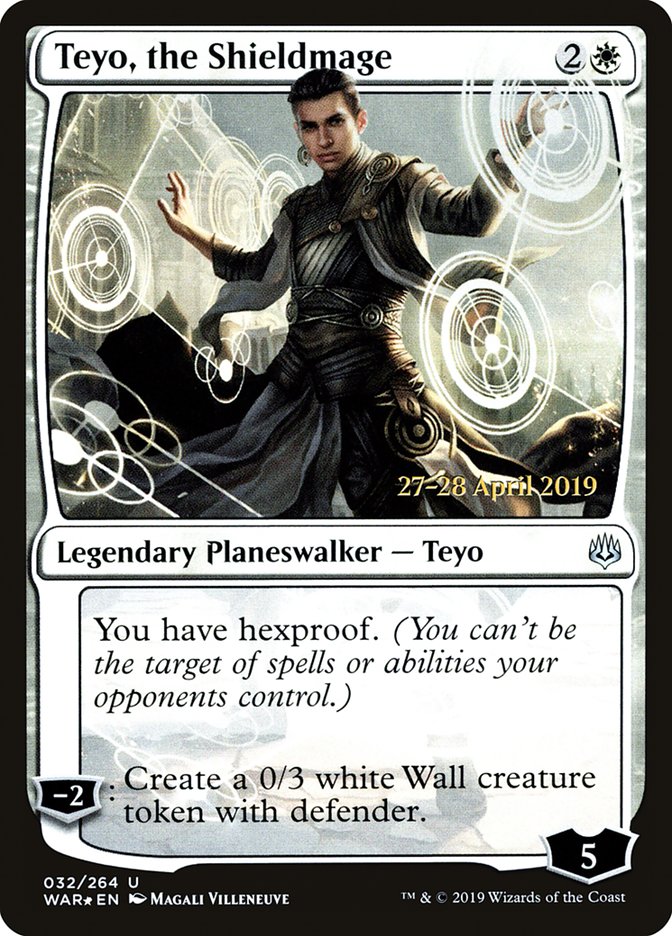Teyo, the Shieldmage [War of the Spark Prerelease Promos] | Pegasus Games WI