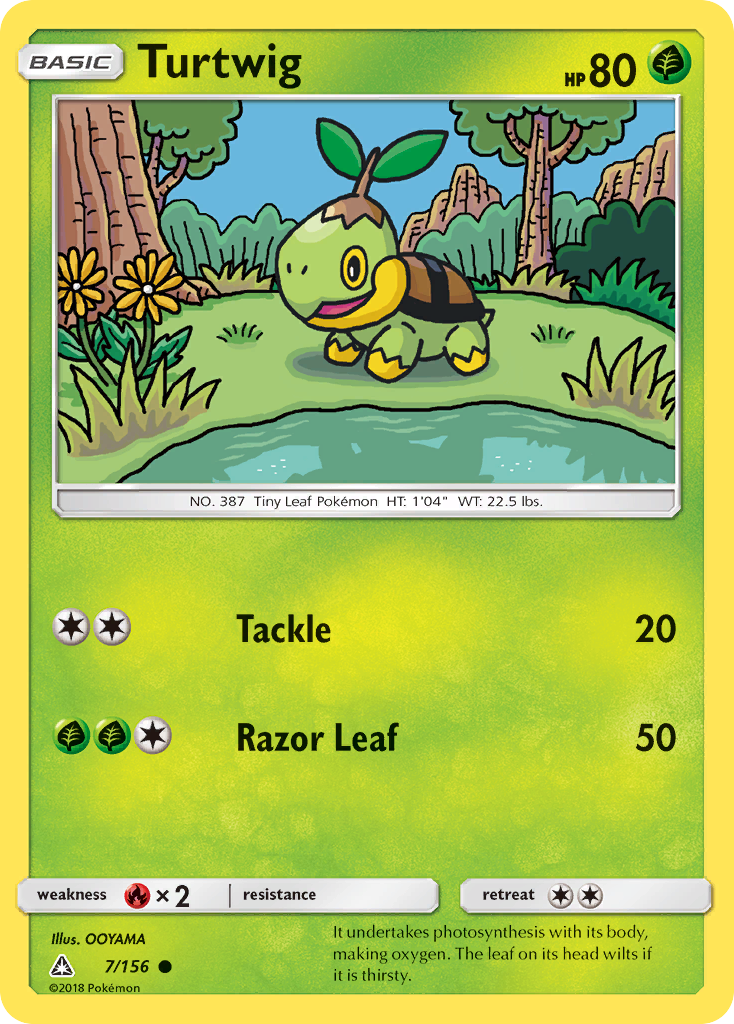 Turtwig (7/156) [Sun & Moon: Ultra Prism] | Pegasus Games WI