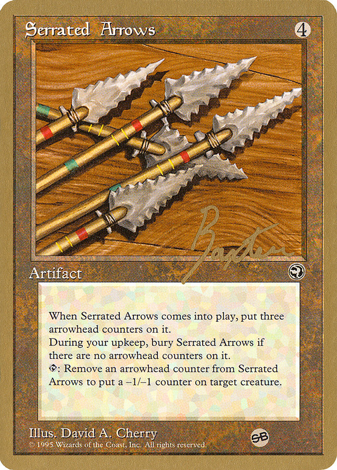 Serrated Arrows (George Baxter) (SB) [Pro Tour Collector Set] | Pegasus Games WI