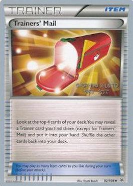 Trainers' Mail (92/108) (Black Dragon - Shuntu Sadahiro) [World Championships 2016] | Pegasus Games WI