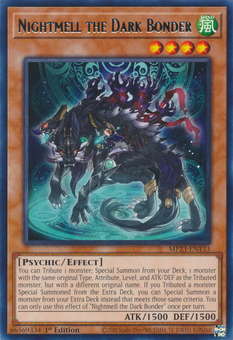 Nightmell the Dark Bonder [MP23-EN133] Rare | Pegasus Games WI