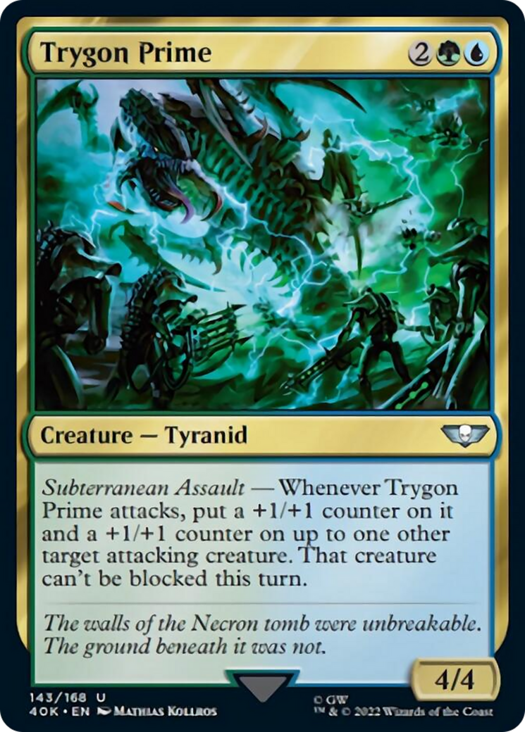 Trygon Prime (Surge Foil) [Warhammer 40,000] | Pegasus Games WI