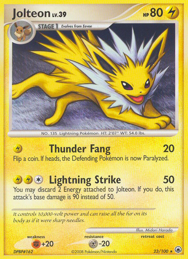 Jolteon (23/100) [Diamond & Pearl: Majestic Dawn] | Pegasus Games WI