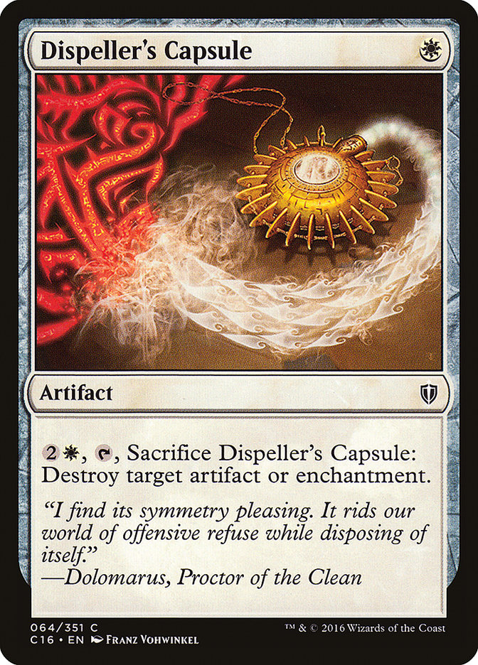 Dispeller's Capsule [Commander 2016] | Pegasus Games WI