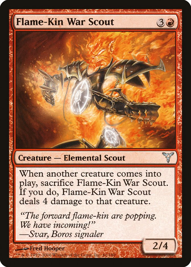 Flame-Kin War Scout [Dissension] | Pegasus Games WI