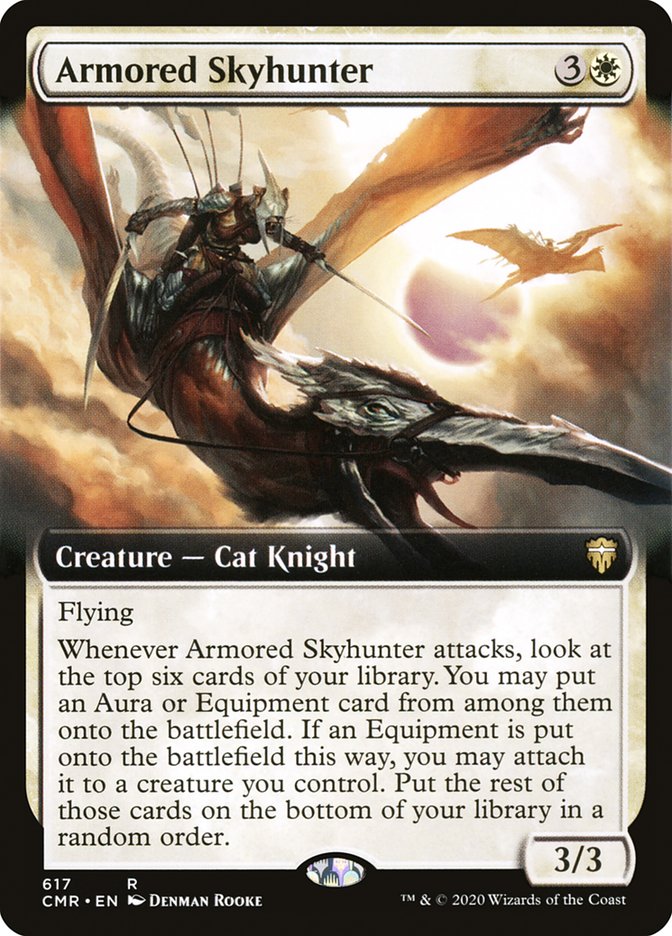 Armored Skyhunter (Extended Art) [Commander Legends] | Pegasus Games WI