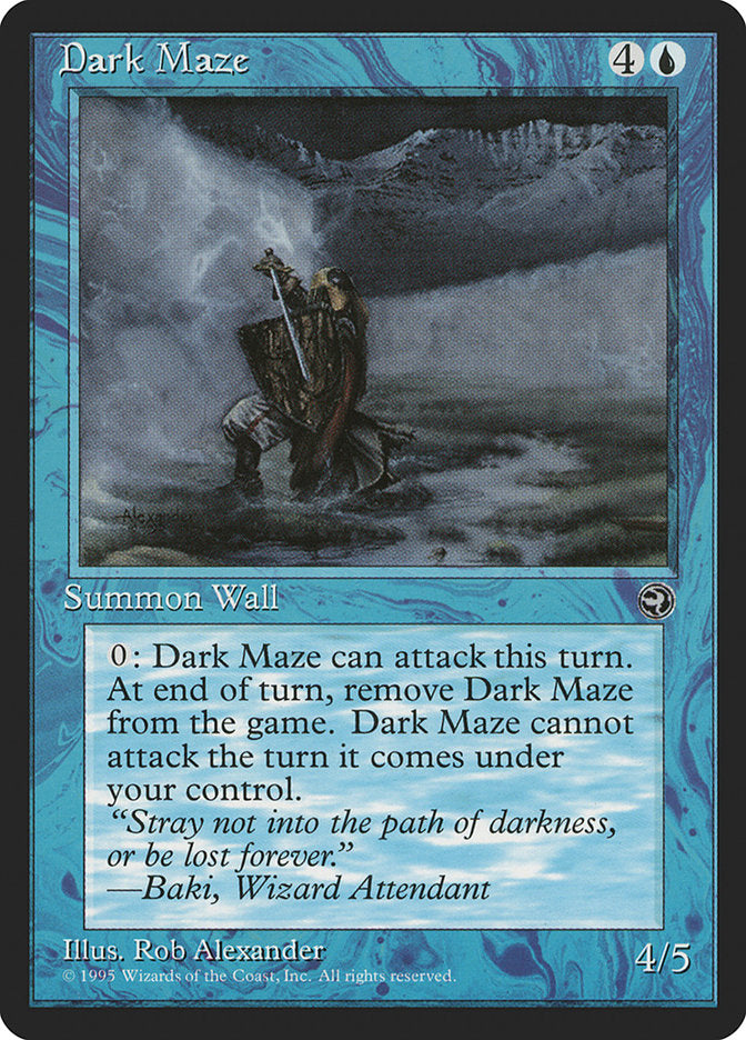 Dark Maze (Baki Flavor Text) [Homelands] | Pegasus Games WI