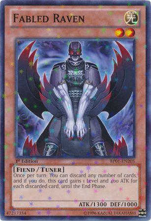 Fabled Raven [BP01-EN205] Starfoil Rare | Pegasus Games WI