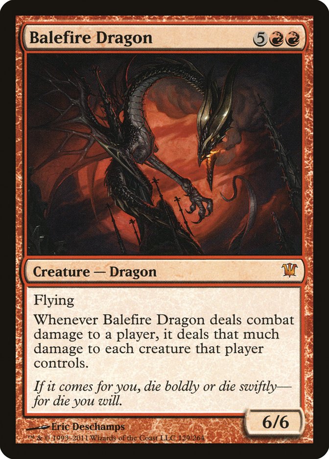 Balefire Dragon [Innistrad] | Pegasus Games WI