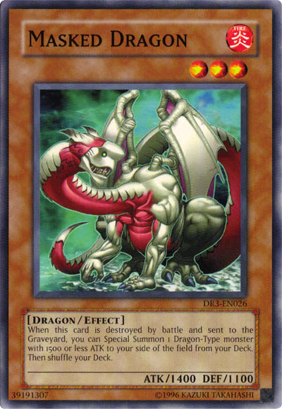 Masked Dragon [DR3-EN026] Common | Pegasus Games WI