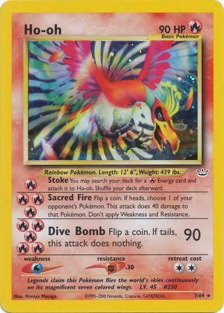 Ho-oh (7/64) [Neo Revelation Unlimited] | Pegasus Games WI