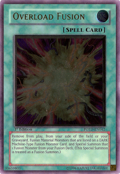 Overload Fusion (UTR) [POTD-EN042] Ultimate Rare | Pegasus Games WI