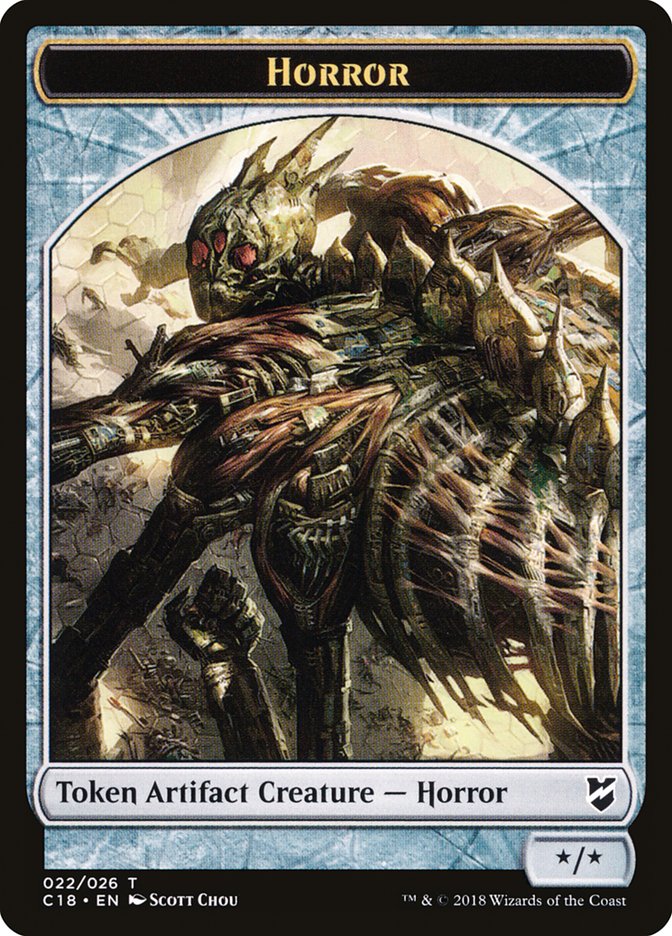 Horror Token [Commander 2018 Tokens] | Pegasus Games WI