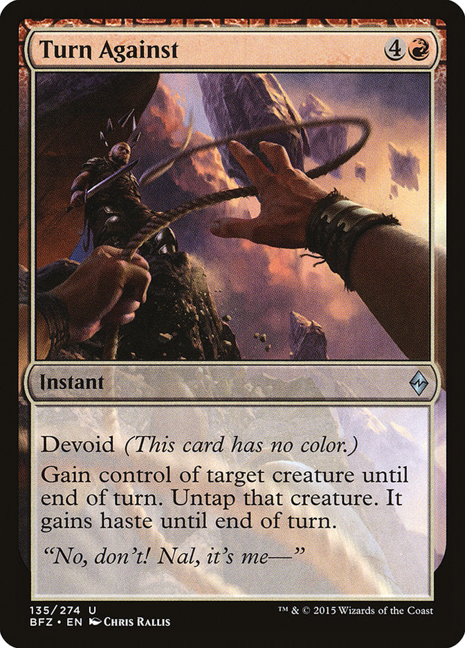 Turn Against [Battle for Zendikar] | Pegasus Games WI