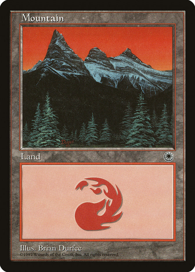 Mountain (9/6 Signature / Tallest Peak Left) [Portal] | Pegasus Games WI