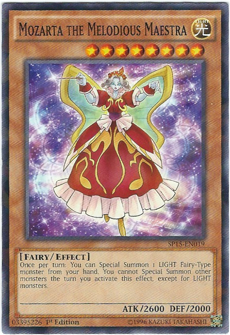 Mozarta the Melodious Maestra [SP15-EN019] Shatterfoil Rare | Pegasus Games WI